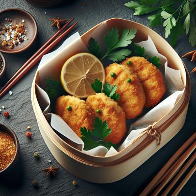 Image of Steamed Chicken Cutlets in Packages