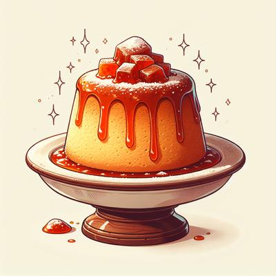 Image of Steamed Jam Pudding