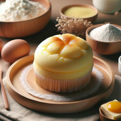 Image of Steamed Mamon Filipino Sponge Cake