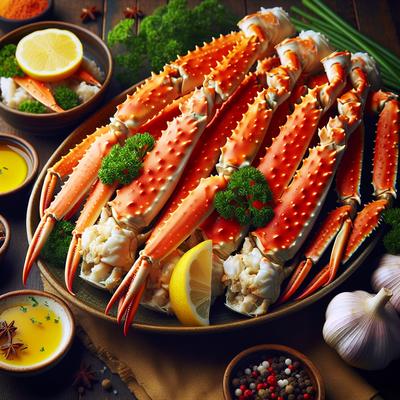 Image of Steamed Snow Crab Legs