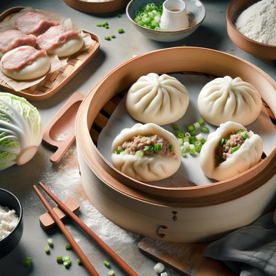 Image of Steamed Stuffed Buns