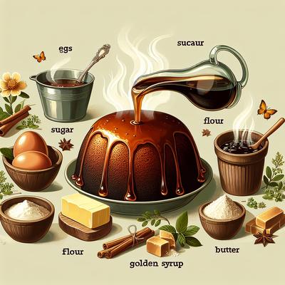 Image of Steamed Syrup Pudding