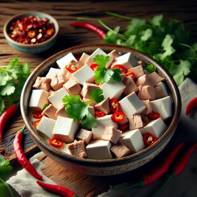 Image of Steamed Tofu with Pork