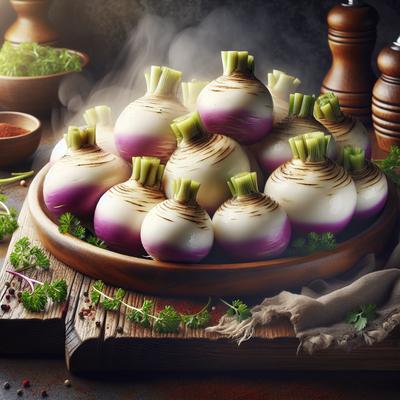 Image of Steamed Turnips