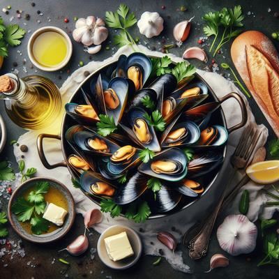 Image of Steamin Mussels