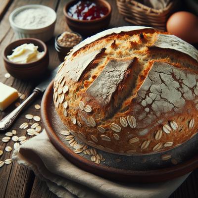 Image of Steel Cut Oat Soda Bread