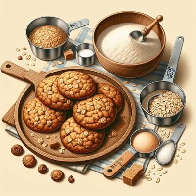 Image of Steel Cut Oatmeal Cookies