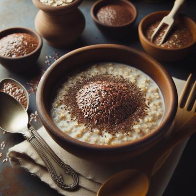 Image of Steel Cut Oats with Ground Flax Seed
