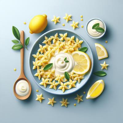 Image of Stelline with Lemon and Cream