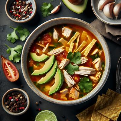 Image of Steph's Chicken Tortilla Soup