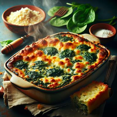 Image of Steph's Spinach Casserole