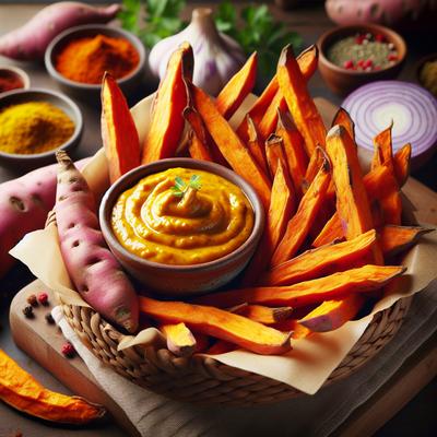 Image of Stephyo's Sweet Potato Fries with Curry Dip