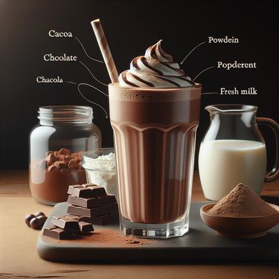 Image of Steve's Chocolate Protein Shake