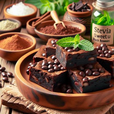 Image of Stevia Black Bean Brownies