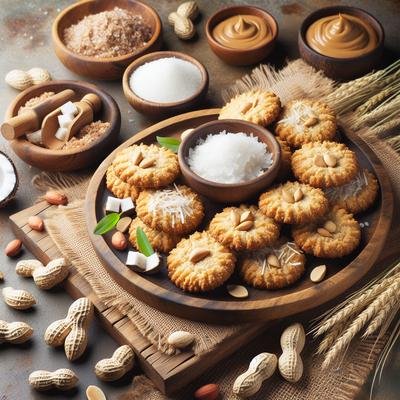 Image of Stevia Coconut Peanut Butter Cookies