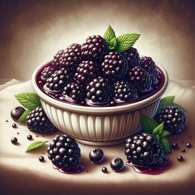 Image of Stewed Blackberries