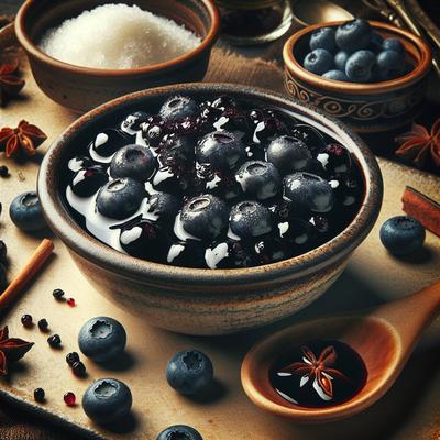 Image of Stewed Blueberries