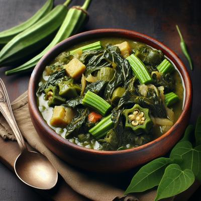 Image of Stewed Callaloo