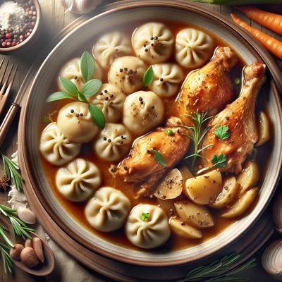 Image of Stewed Chicken and Dumplings