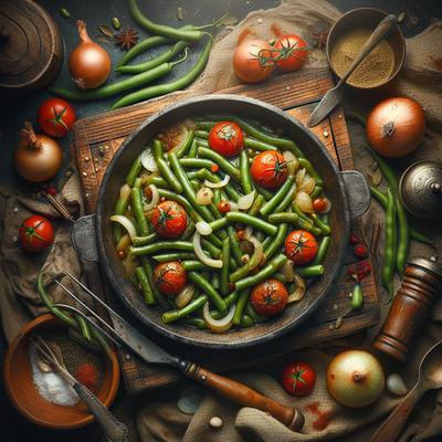Image of Stewed Green Beans South African Farm Recipe