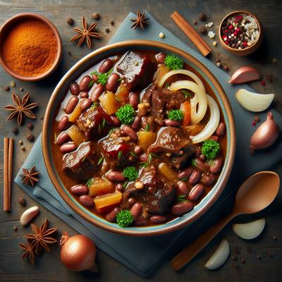 Image of Stewed Oxtails Caribbean Style