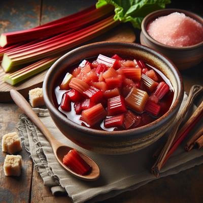 Image of Stewed Rhubarb
