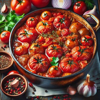 Image of Stewed Tomato Casserole