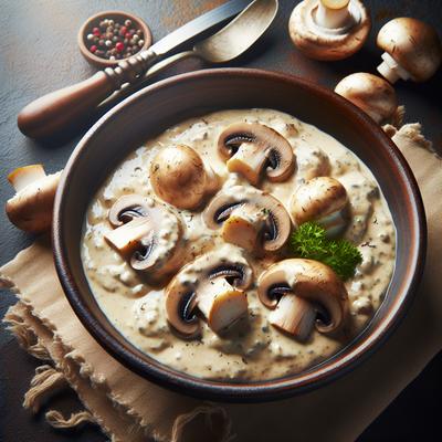 Image of Stick to Your Ribs Creamy Mushroom Sauce