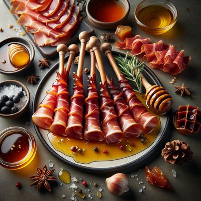 Image of Sticks of Ham with Honey Tapas