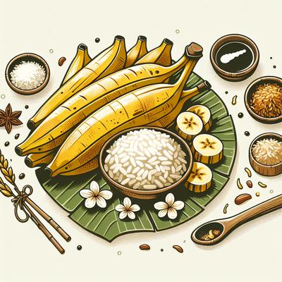 Image of Sticky Banana Rice