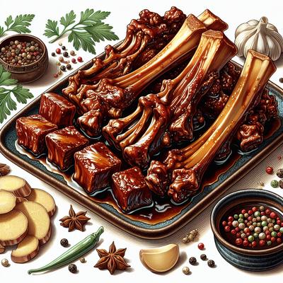 Image of Sticky Beef Bones