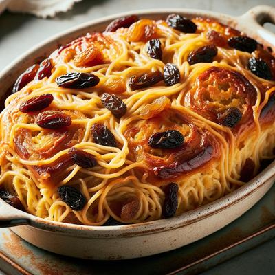 Image of Sticky Bun Noodle Kugel