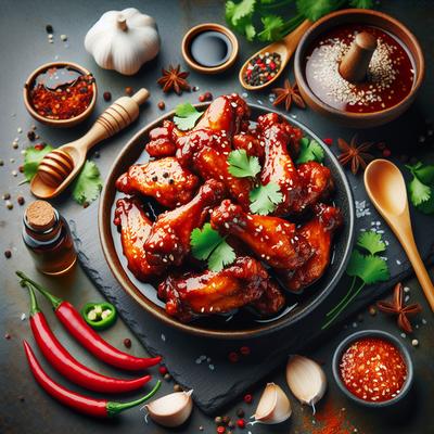 Image of Sticky Chilli Chicken Wings