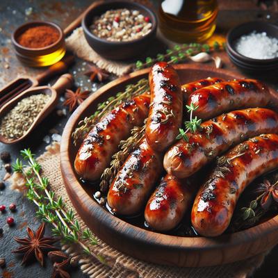Image of Sticky Chipolatas