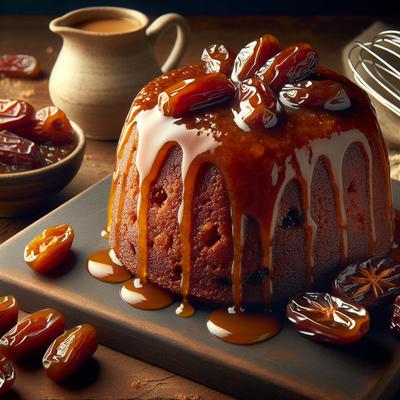 Image of Sticky Date Pudding with Toffee Sauce