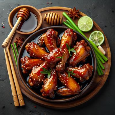 Image of Sticky Honey Soy Chicken Wings Tyler Florence