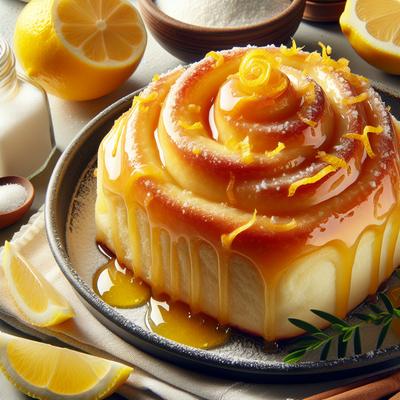 Image of Sticky Lemon Rolls