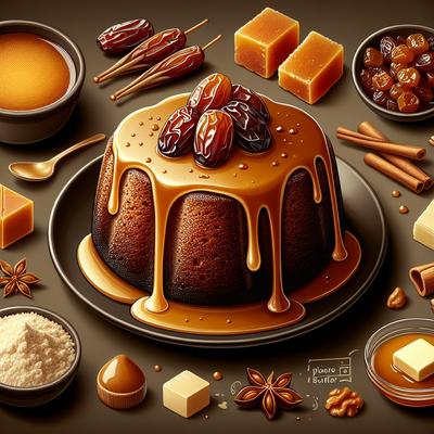 Image of Sticky Toffee Pudding W Butterscotch Sauce