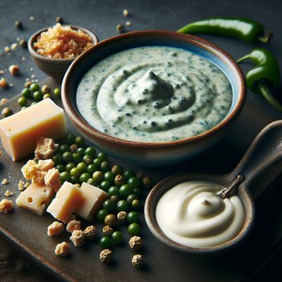 Image of Stilton Green Peppercorn Sauce