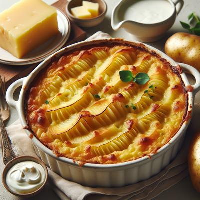 Image of Stilton Potato Gratin