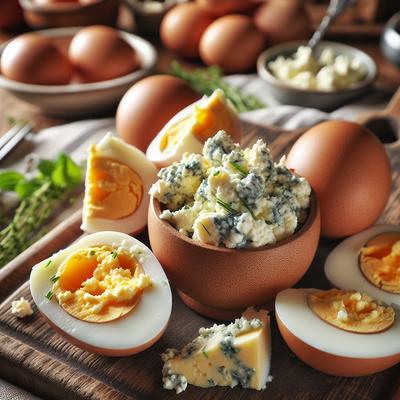 Image of Stilton Stuffed Eggs