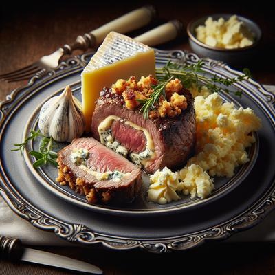 Image of Stilton Stuffed Filet Mignon