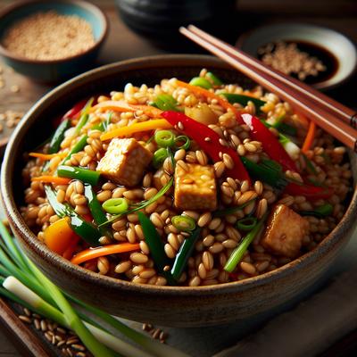 Image of Stir Fried Asian Barley
