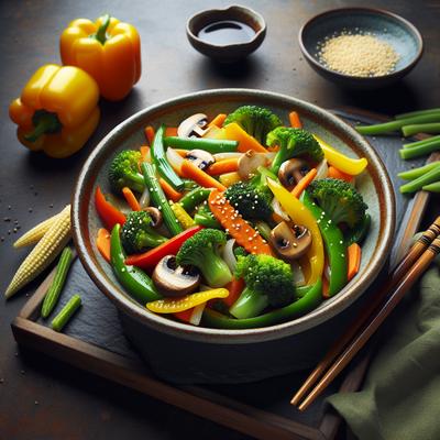 Image of Stir Fried Asian Vegetables
