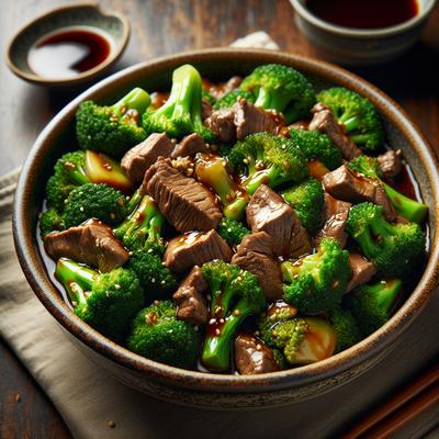 Image of Stir Fried Beef and Broccoli with Oyster Sauce