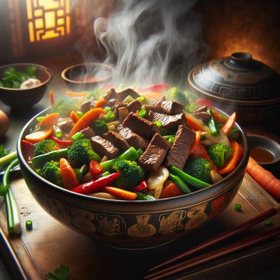 Image of Stir Fried Beef and Vegetables