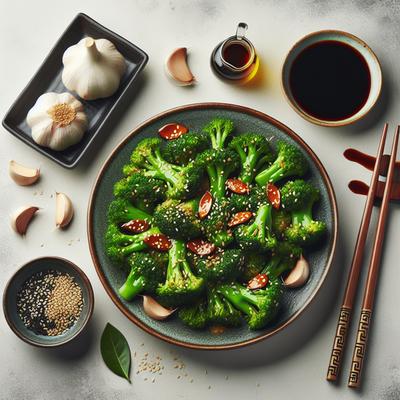 Image of Stir Fried Broccoli for Two