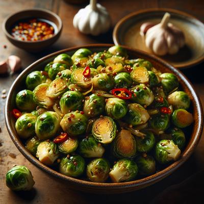 Image of Stir Fried Brussels Sprouts