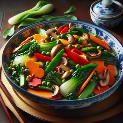 Image of Stir Fried Chinese Vegetables