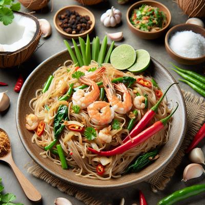 Image of Stir Fried Coconut Noodles